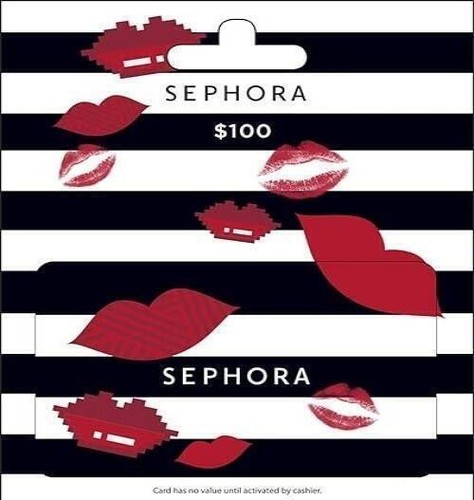 Sephora gift card 100 play - sephora,