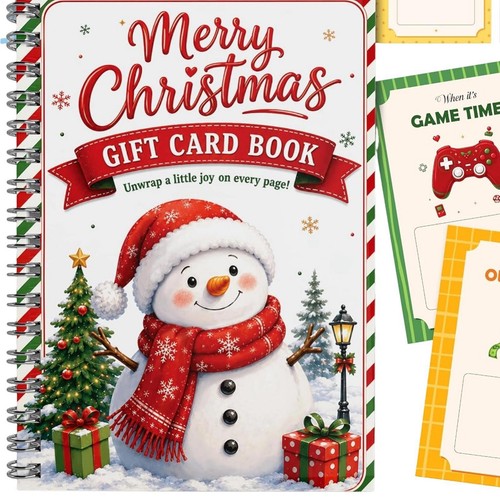 Spiral bound christmas gift - spiral-bound,